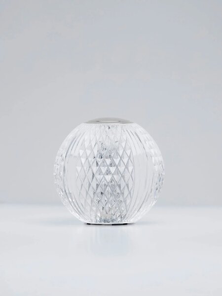 Moderná stolová lampa Brillante Sivá
