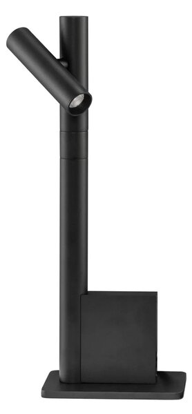 Moderná stolová lampa Arco Čierna