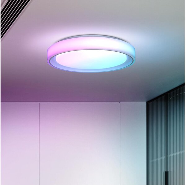 Solight WO8015 - LED RGB Stm. str. svietidlo FLOCO LED/30W/230V+RGB/6W+DO pr.40cm