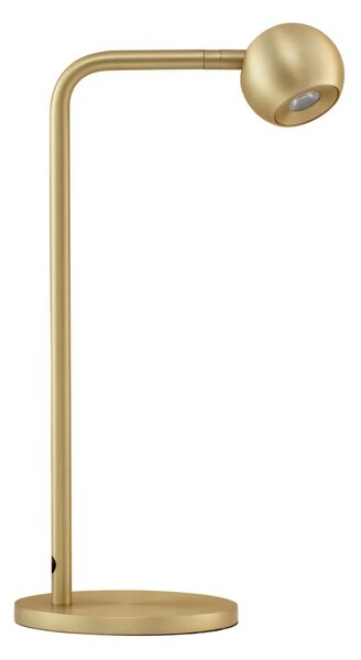 Dizajnová stolová lampa Sfera Zlatá