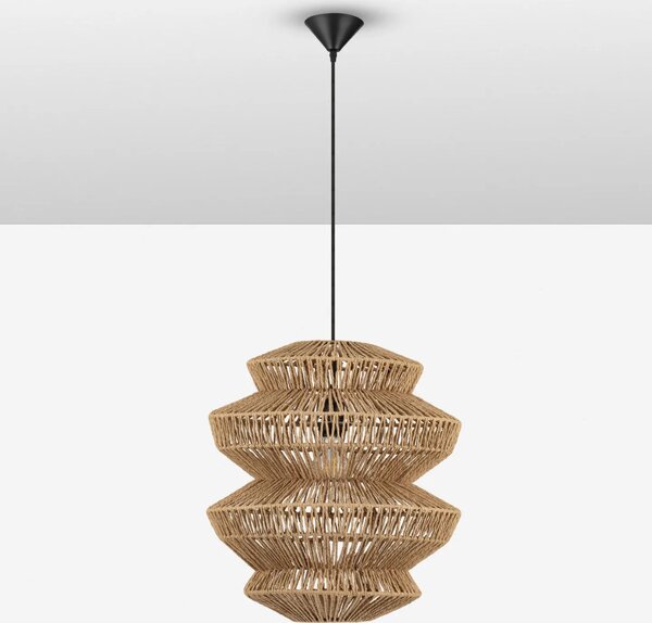 Prírodný luster Nua naturál C 40cm – Drevo