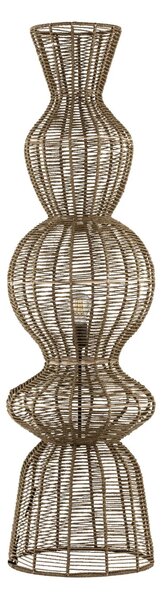 Dizajnová stojaca lampa Breena Hnedá