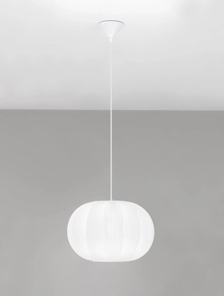 LED moderný luster Delina 40 Biela
