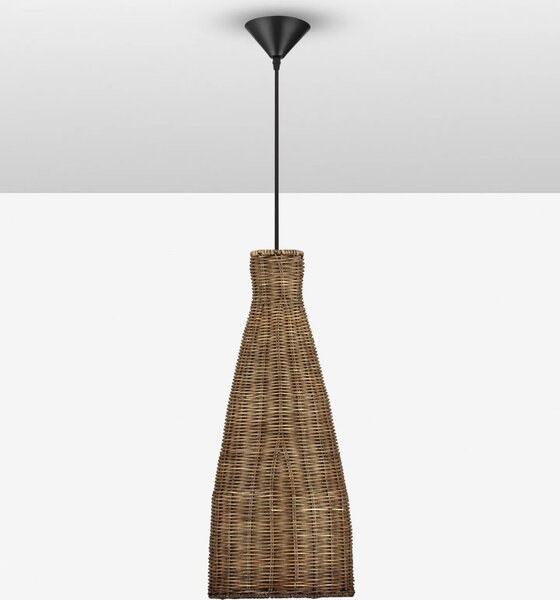 LED moderný luster Rielo A Hnedá