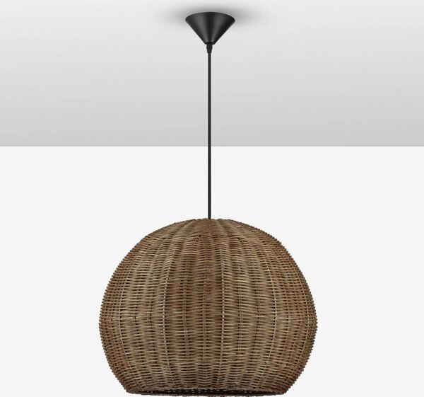 LED moderný luster Rielo B Hnedá