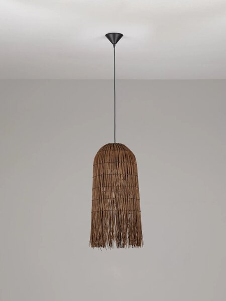 LED moderný luster Vena Hnedá