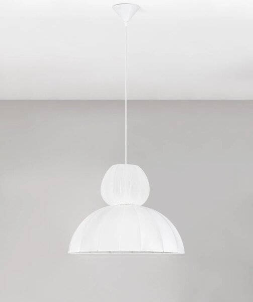 LED moderný luster Delina Biela A