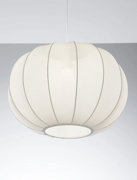 LED moderný luster Delina 50 Biela