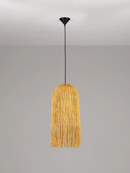 LED moderný luster Vena Žltá