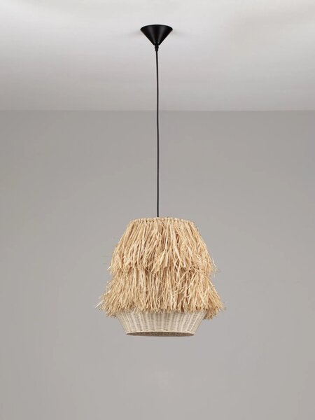 LED moderný luster Sol Čierna