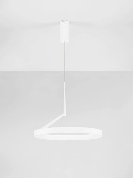 LED moderný luster Adaliz 60 Biela