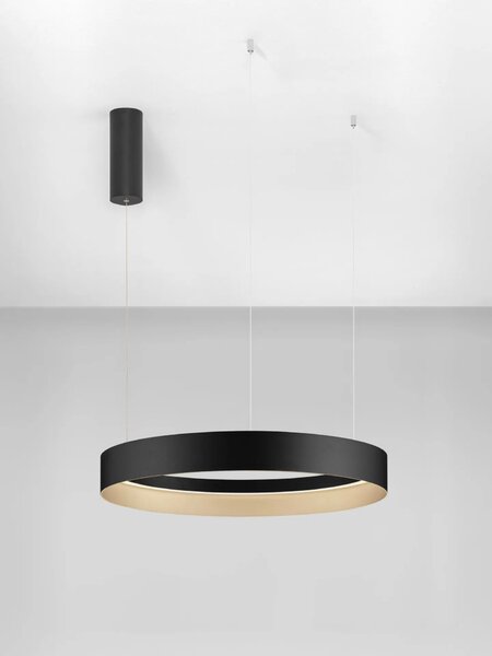 LED moderný luster Lumia 60 Čierna