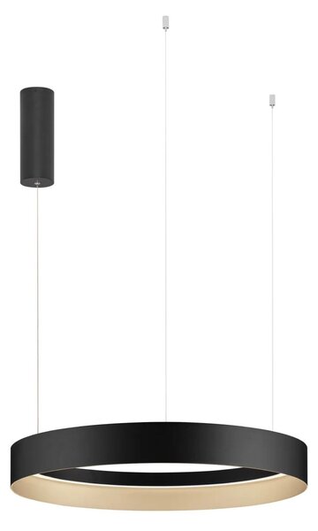 LED moderný luster Lumia 60 Čierna