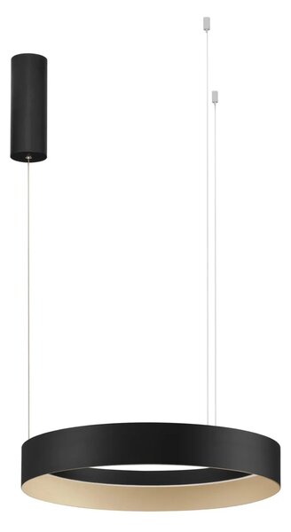 LED moderný luster Lumia 50 Čierna