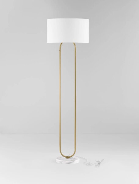Moderná stojaca lampa Milena 220 Zlatá