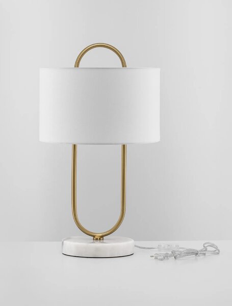 Moderná stolová lampa Milena 170 Zlatá