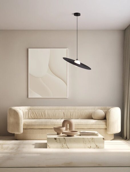 LED moderný luster Reflet 45 Biela