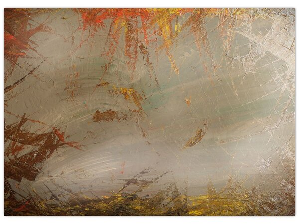 Obraz - Textúrovaná abstrakcia (70x50 cm)