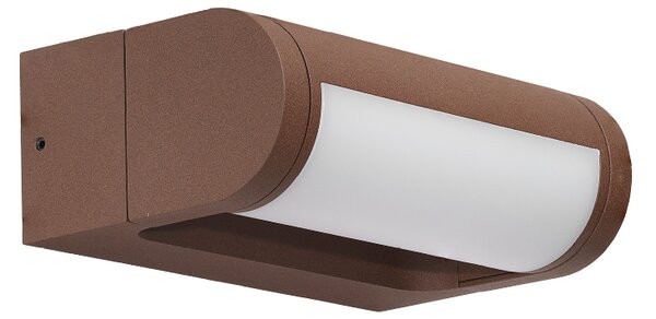 Nástenné svietidlo Frame Corten hnedé 12 W – Hnedá