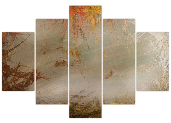 Obraz - Textúrovaná abstrakcia (150x105 cm)