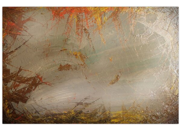 Obraz - Textúrovaná abstrakcia (90x60 cm)