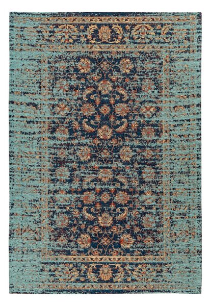 KOBEREC, 80/150 cm modrá, viacfarebná - Online Only bytové doplnky, Online Only