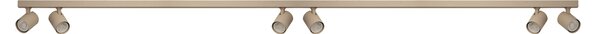 Prisadené bodové svietidlo Exo Line Beige béžové 6x 50 W