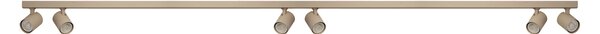 Prisadené bodové svietidlo Exo Line Beige béžové 6x 50 W