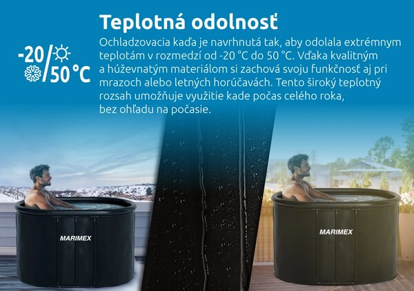 Marimex | Ochladzovacia kaďa 125x75x77 cm s kartušovou filtráciou | 11650060