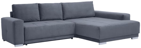 ROHOVÁ SEDACIA SÚPRAVA, textil, sivá Cantus - Sedačky