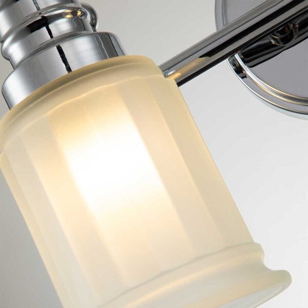 Quoizel QZ-SWELL2-PC-BATH-LED Kúpeľňové nástenné svietidlo SWELL 2xG9/3W/230V IP44 chróm