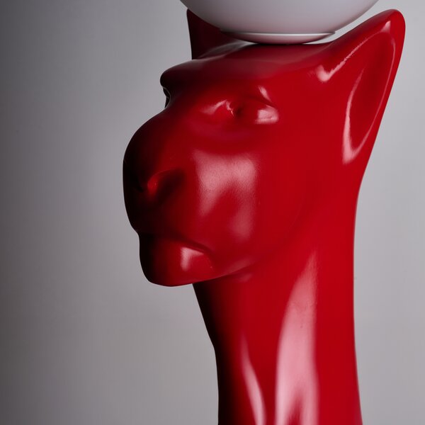 Stojacia lampa Puma Red červená