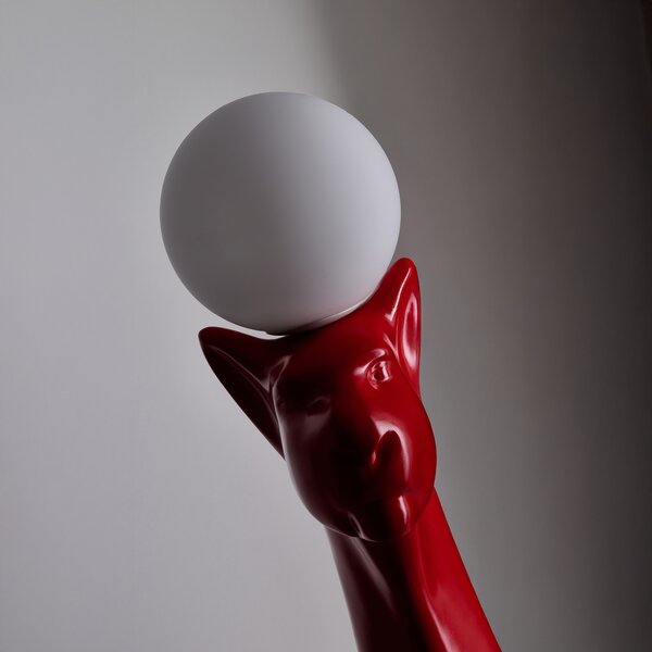 Stojacia lampa Puma Red červená