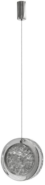 Závesné svietidlo Euforia chrómové 6 W