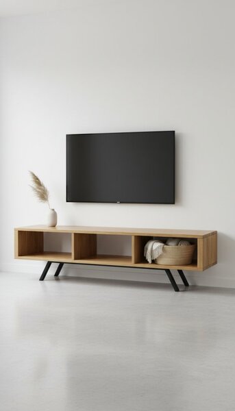 TV stolík Alfa z dubového masívu