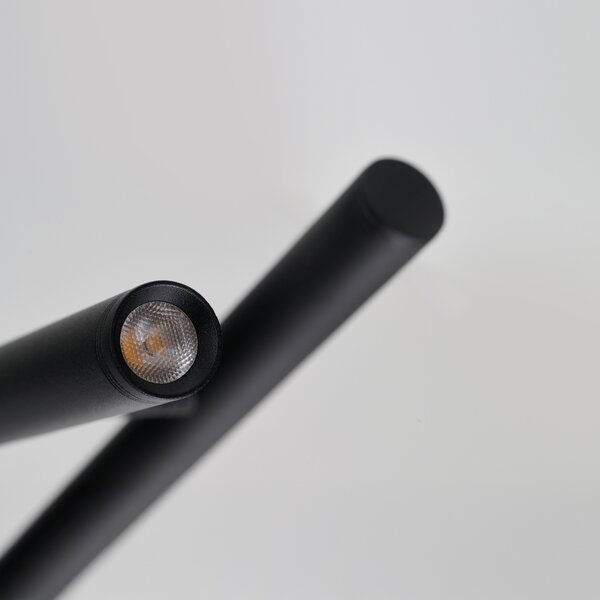 Stolová lampa Trost čierna 4,5 W
