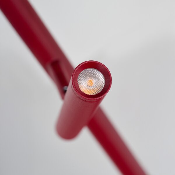 Stolová lampa Trost Red červená 4,5 W