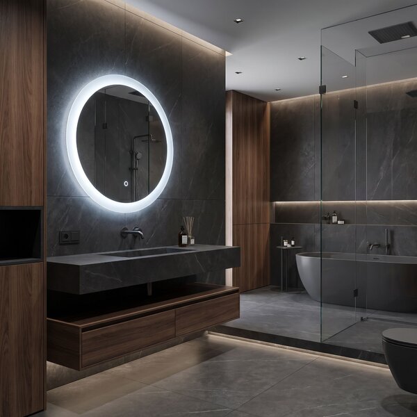 Nástenné LED zrkadlo YH-BL-1 60 cm