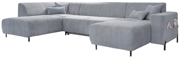 SEDACIA SÚPRAVA, textil, svetlosivá MID.YOU - Sedačky, Online Only