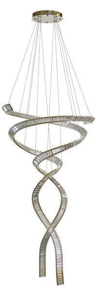 Závesné svietidlo Spark Spiral Xxl zlaté 280 W