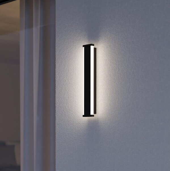 Eglo 900676 - LED Vonkajšie nástenné svietidlo NEVIANO 2xLED/3,7W/230V 3000K IP55
