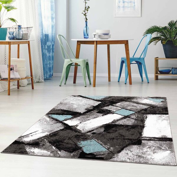 Dekorstudio Moderný koberec MODA SOFT sivo modrý 1135 Rozmer koberca: 80x150cm
