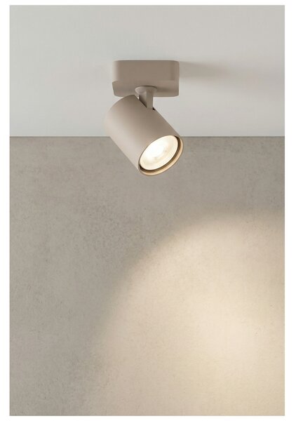 Prisadené bodové svietidlo Exo Beige béžové 1x 50 W