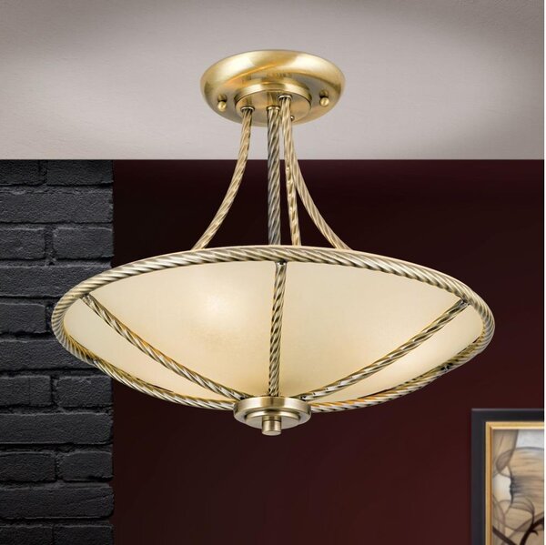 Orion DL 7-568/3 - Luster na tyči MAURO 3xE27/60W/230V pr. 42 cm bronz