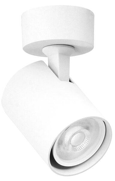 Prisadené bodové svietidlo Exo R biele 50 W – Biela