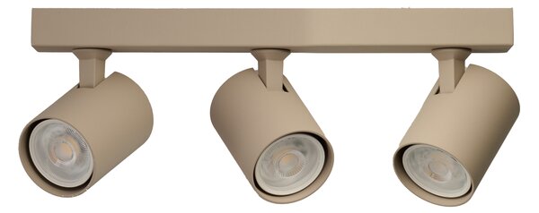 Prisadené bodové svietidlo Exo Line Beige béžové 3x 50 W – bezova (AZ7221)