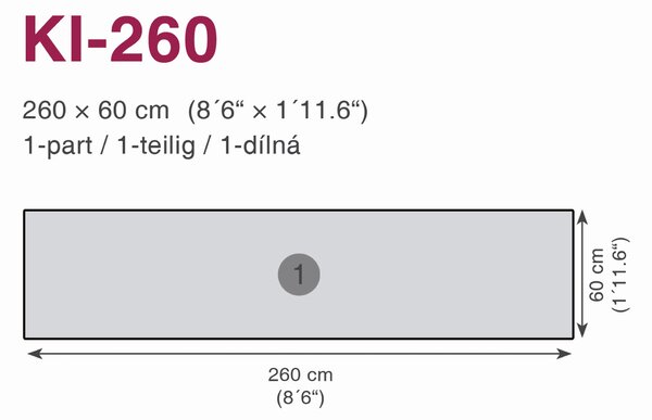 DIMEX | Fototapeta do kuchyne Žlté vlny KI-260-100 | 260 x 60 cm | biela, čierna, žltá