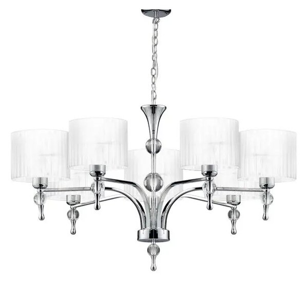 Retro luster Impress 7 biele – Biela