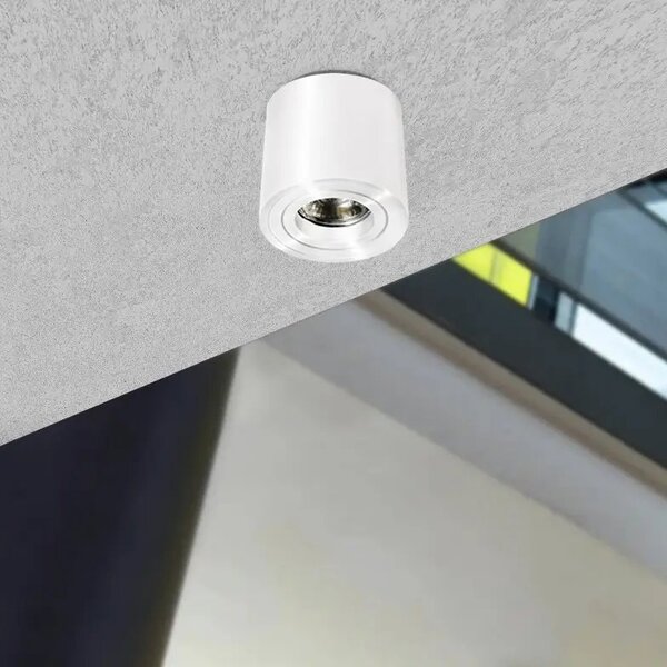 Moderné bodové svietidlo Mini Bross biele – Biela