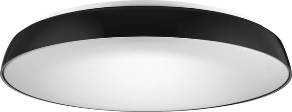 LED stropné svietidlo Cortona 55 3000K čierne – Čierna